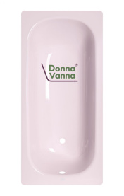 Ванна стальная ВИЗ Donna Vanna 150x70 розовый коралл, с опорной подставкой, DV-51942 в Астрахани 1