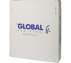 Радиатор биметаллический боковое подключение (белый RAL 9010) Global STYLE PLUS 500 8 секций в Астрахани 9