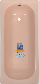 Ванна стальная ВИЗ Donna Vanna 150x70 розовый коралл, с опорной подставкой, DV-51942 в Астрахани 0